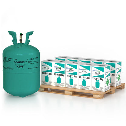 R-507A Refrigerant 25 LB|CoolmateGas Refrigerant
